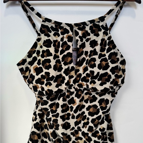 Ellen Tracy tankini swim top size 14 - Picture 4 of 8